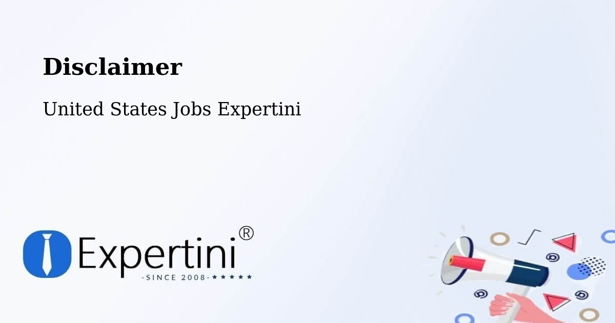 Disclaimer – Conroe - United States Jobs Expertini